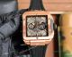 Swiss Quality Copy Hublot Unico Square Bang Chronograph Watch White-Rose Gold (4)_th.jpg